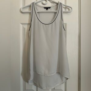 Banana republic white tank top